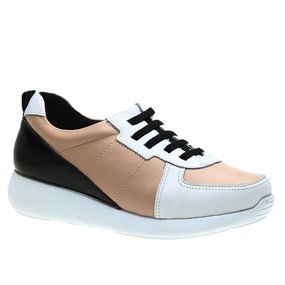 Tenis-Doctor-Shoes-Couro-1403-Elastico-Branco-Rose