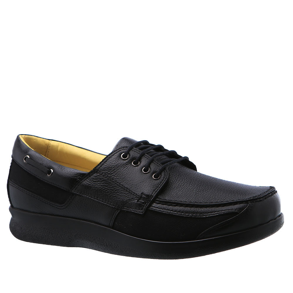 Sapato-Casual-Doctor-Shoes-Diabetico-Couro-3057-Preto
