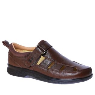 Sandalia-Doctor-Shoes-Diabetico-Couro-3059-Cafe