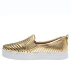 Tenis-Doctor-Shoes-Slip-On-1467-Metalizado-Dourado
