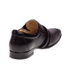 Sapato-Social-Doctor-Shoes-JOB-com-bolha-de-ar-Anti-Impacto-Couro-Floater-1745-Preto-Nobuck-Preto