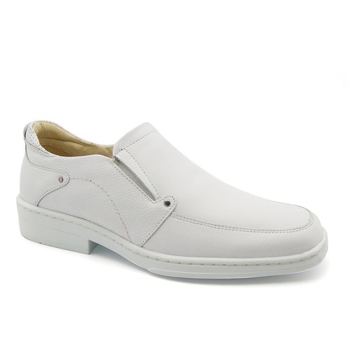 sapato branco masculino confortavel