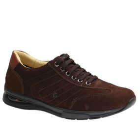 Sapato-Masculino-com-Bolha-de-Ar-System-Anti-Impacto--em-Couro-Nobuck-Cafe-Taupe-2137-Doctor-Shoes-Cafe-37