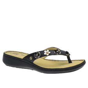 Chinelo-Feminino-em-Couro-Preto-verniz-Preto-Glace-359B-Doctor-Shoes-Preto-38